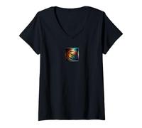 Womens Aboriginal Canary Islands - Imobach V-Neck T-Shirt