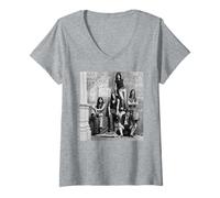 Women's AC/DC High Voltage Era by Martyn Goddard V-Neck T-Shirt