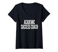 Women's Academic Success Coach Appreciation Day for Work Week V-Neck T-Shirt