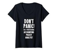 Women's Accounting Policy Analyst V-Neck T-Shirt