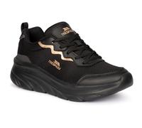 Trespass Womens Active Lightweight Trainer Cushioned Collar Moulded Footbed Ave Black