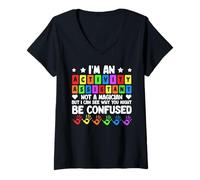 Women's Activity Assistant Not A Magician But Confused V-Neck T-Shirt