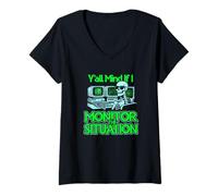 Womens Actually I Would Wish This On My Worst Enemy Worst Enemy V-Neck T-Shirt