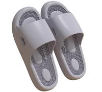 Women's Acupressure age Slippers For Plantar Fasciitis Men's Acupuncture Reflexology Foot ager Shower Shoes Non-Slip Quick Drying Slides