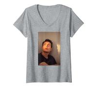 Womens Adam Ant Kings of The Wild Frontier by Virginia Turbett V-Neck T-Shirt