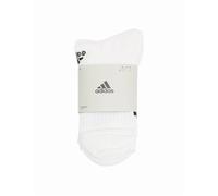 adidas Cushioned 3 Stripe Crew Sock 3 Pack Ladies 6.5 - 8 White/Black