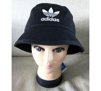 Womens ADIDAS Black BUCKET HAT Adult Beach Festival Summer OSFW AJ8995 Buck8