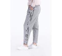 Womens Adidas Graphic Joggers Grey UK Size XS Tapered Leg Full Length Style Gym