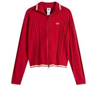 Women's Adidas Knit Firebird Track Top in Team Victory Red | Size: Medium | Polyester/Viscose/Polyamide | END Clothing M