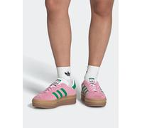 WOMENS ADIDAS OG GAZELLE BOLD PLATFORM SUEDE SHOES - ALL SIZES - PINK/GREEN/GUM