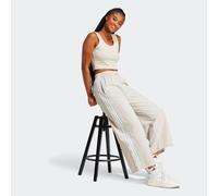 adidas Essentials 3-Stripes Lifestyle Woven Parachute Tracksuit Bottoms Womens XXL (24-26) Grey