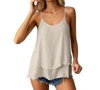 Women'S Adjustable Spaghetti Strap Tank Tops Sleeveless Summer Cami Shirt Black,Grey,Pink,Dark Green,White,Green,Hot Pink,Purple,Red,Yellow,Coffee,Khaki,Light Blue,Orange,Dark Gray 5Xl 6Xl Xxl 4Xl 3Xl