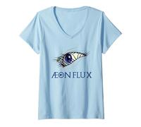 Women's Aeon Flux Eye V-Neck T-Shirt