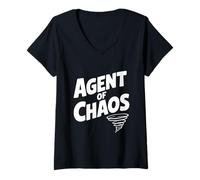 Women's Agent of Chaos Tornado V-Neck T-Shirt