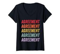 Women's Agreement V-Neck T-Shirt