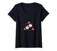 Women's Aikido and The Triangle, Circle, Square V-Neck T-Shirt