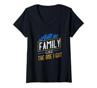 Womens Ain't No Family Like The One I Got Matching Group V-Neck T-Shirt