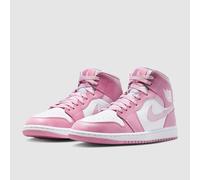 Womens Air Jordan 1 Mid Elemental Pink Sail Iced Carmine Coconut Milk