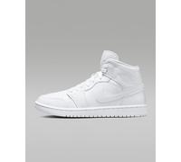 Women's Air Jordan 1 Mid UK 9 EUR 44 White DV0991 111