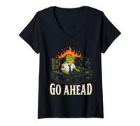 Women's Air Traffic Controller ATC V-Neck T-Shirt