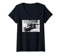 Women's Al Pacino The Godfather Serpico Actor 1974 V-Neck T-Shirt