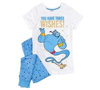 Womens Aladdin Three Wishes Disney Pyjamas Blue