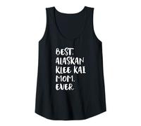 Womens Alaskan Klee Kais Best Alaskan Klee Kai Mom Ever Tank Top