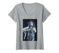 Womens Alice Cooper Hey Stoopid Album Tour Hollywood Vampires V-Neck T-Shirt