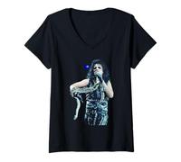 Womens Alice Cooper Live Hey Stoopid Album Tour Hollywood Vampires V-Neck T-Shirt