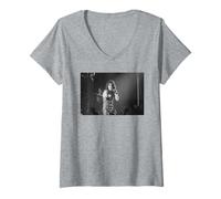 Womens Alice Cooper Live The Nightmare Returns Tour Constrictor V-Neck T-Shirt