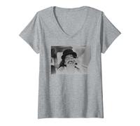 Womens Alice Cooper Welcome To My Nightmare Tour 1975 V-Neck T-Shirt
