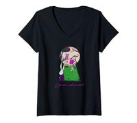Womens Alice - Curiouser and curiouser! V-Neck T-Shirt