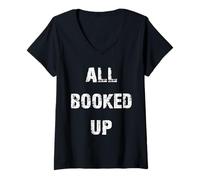 Women's All Booked Up V-Neck T-Shirt