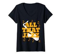 Womens All That Jazz Tshirt V-Neck T-Shirt