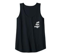 Womens All the Rage Menopause Funny Perimenopause Gift Gen X Women Tank Top