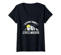 Women's Alpine Dawn's Gentle Whisper V-Neck T-Shirt
