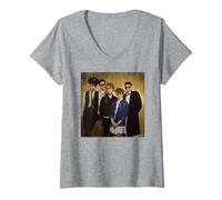 Women's Altered Images Clare Grogan New Wave By Simon Fowler V-Neck T-Shirt