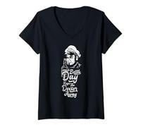 Womens Always Listen What The Doctor Says - Funny Whisky Drinker V-Neck T-Shirt