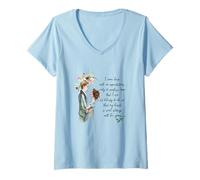 Women's Always Will Be Yours Sense and Sensibility Quote V-Neck T-Shirt
