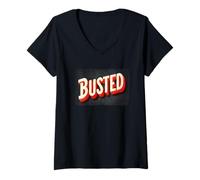 Women's Amazing Busted Costume V-Neck T-Shirt
