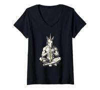 Women's Amduscias The Silence is Deafening V-Neck T-Shirt