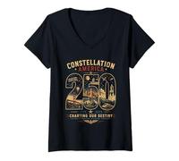 Women's America 1776-2026 Charting Our Destiny Opportunity V-Neck T-Shirt
