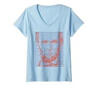 Women's American Patriotic Abraham Lincoln's Gettysburg Address V-Neck T-Shirt