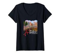 Womens Amsterdam V-Neck T-Shirt