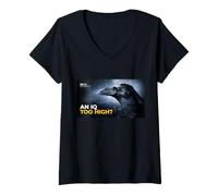 Women's an IQ Too High? V-Neck T-Shirt