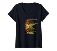 Womens Ancient Roman Generals V-Neck T-Shirt