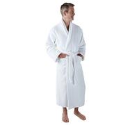Women's and Men's Bathrobe [Baron/Baroness] Wht Cotton Terry 12 Colours S/M/L/XL Fast Delivery