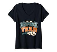 Women's Animal Control Officer Animal Control ACO Gift V-Neck T-Shirt