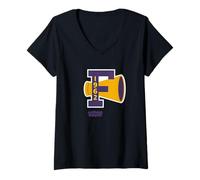 Womens Animal House Faber Megaphone V-Neck T-Shirt