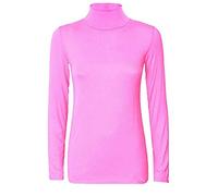 Womens Animal Leopard Print Turtle Polo High Neck Top Ladies Long Sleeves Jumper T Shirt